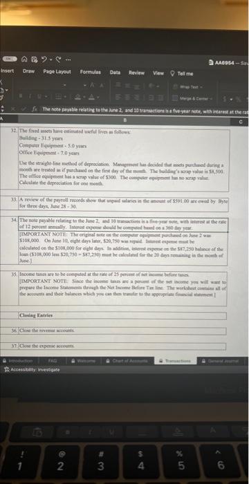 Equipunent * 7.0 year The offite equipeent has a kerep value of