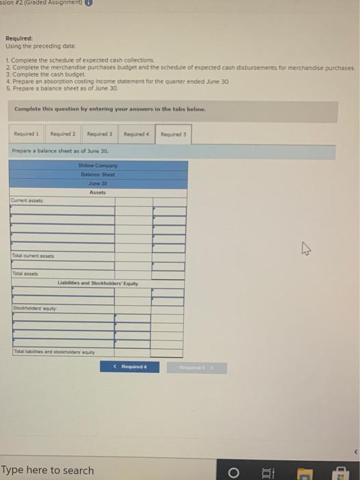 month following sale. The accounts receivable at March 31 are a result