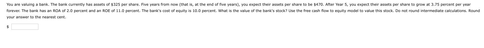Time-sensitive question! The answer has to be exact to instructions or it