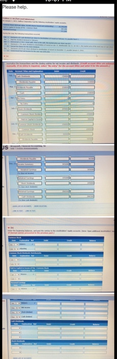 Please help and answer the full question. I posted this once before