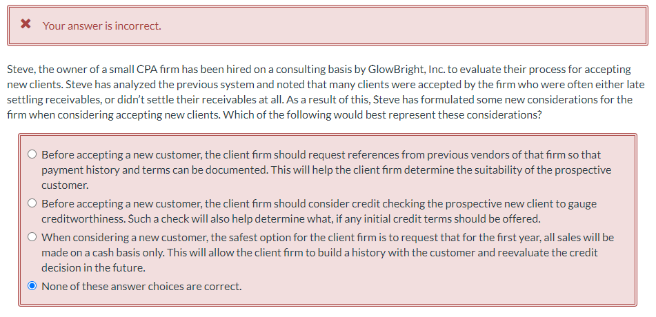  Respond to the following. 