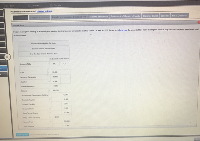  i dont understand these problems please help! Financial statements and desing