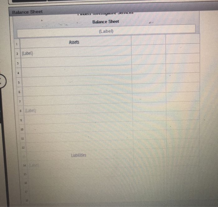 e che care o sad Deserto Print sem Income Statement 1. Prepare