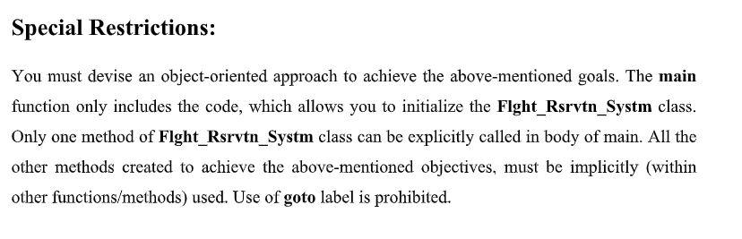Type o to Exit Program. Enter Your Choice Here: If the user