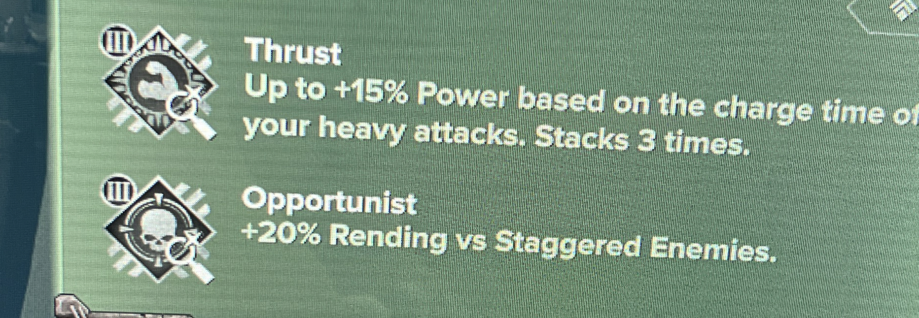  Thrust Up to +15% Power based on the charge time of