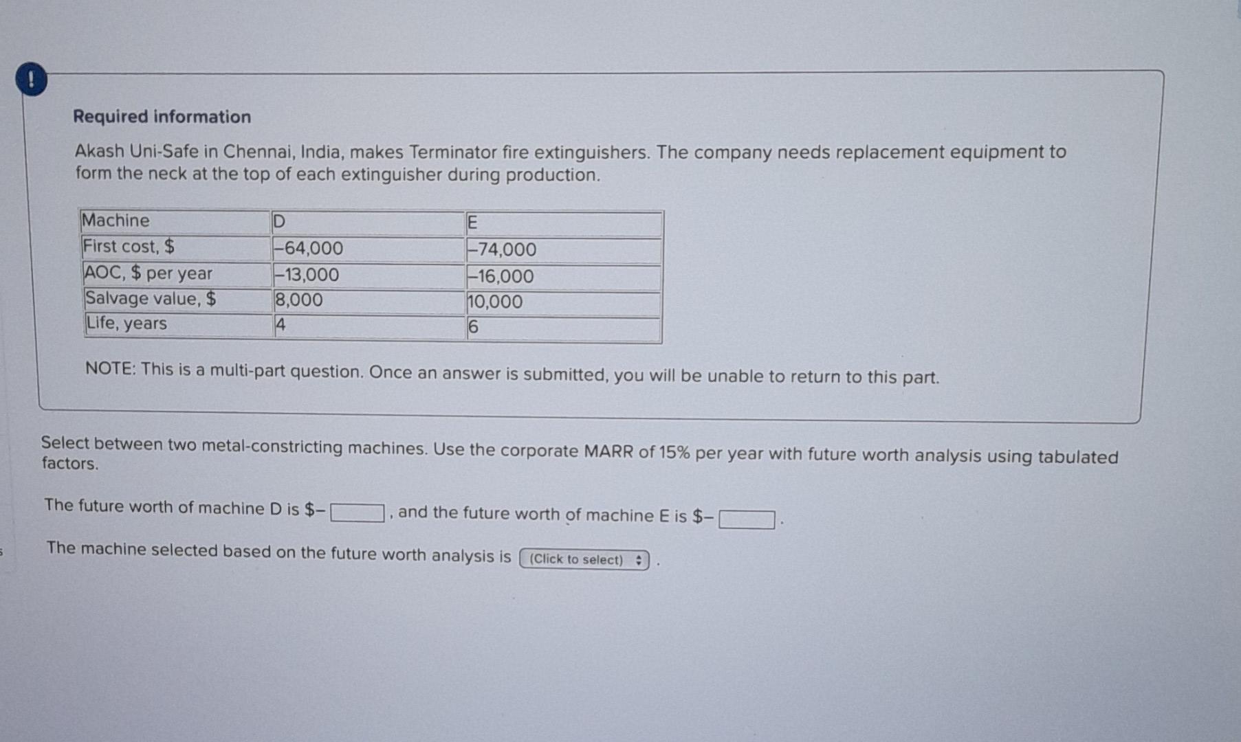  Required information Akash Uni-Safe in Chennai, India, makes Terminator fire extinguishers.