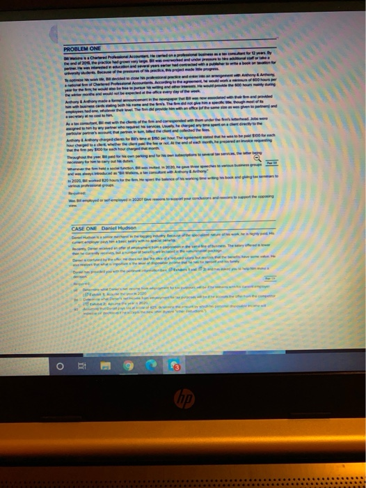  PROBLEM ONE hed Now 200 do on the between the sung