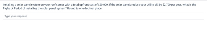 1. 2. the same question Installing a solar panel system on your