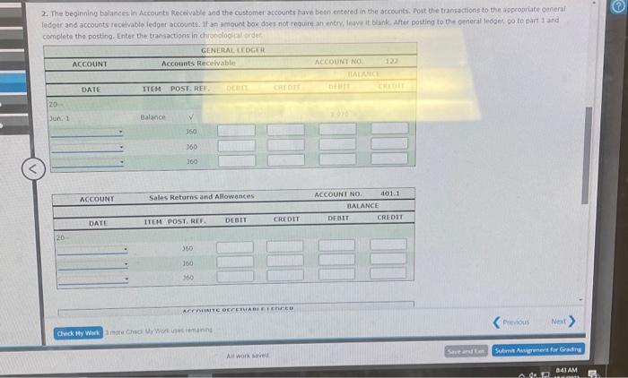 Marie LI Phillips returned merchandise previously purchased on account (Sale No, 33),