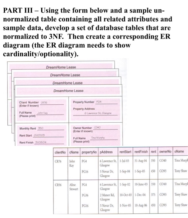 Iprimary keys or foreign keysl if needed. or use standard written form