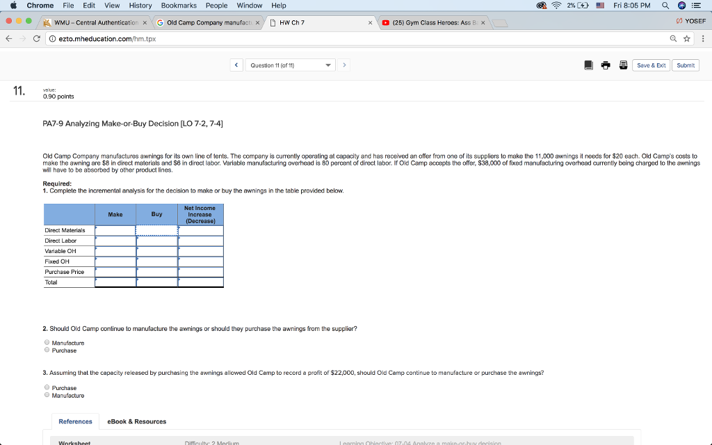  i Chrome File Edit View History Bookmarks People Window Help O