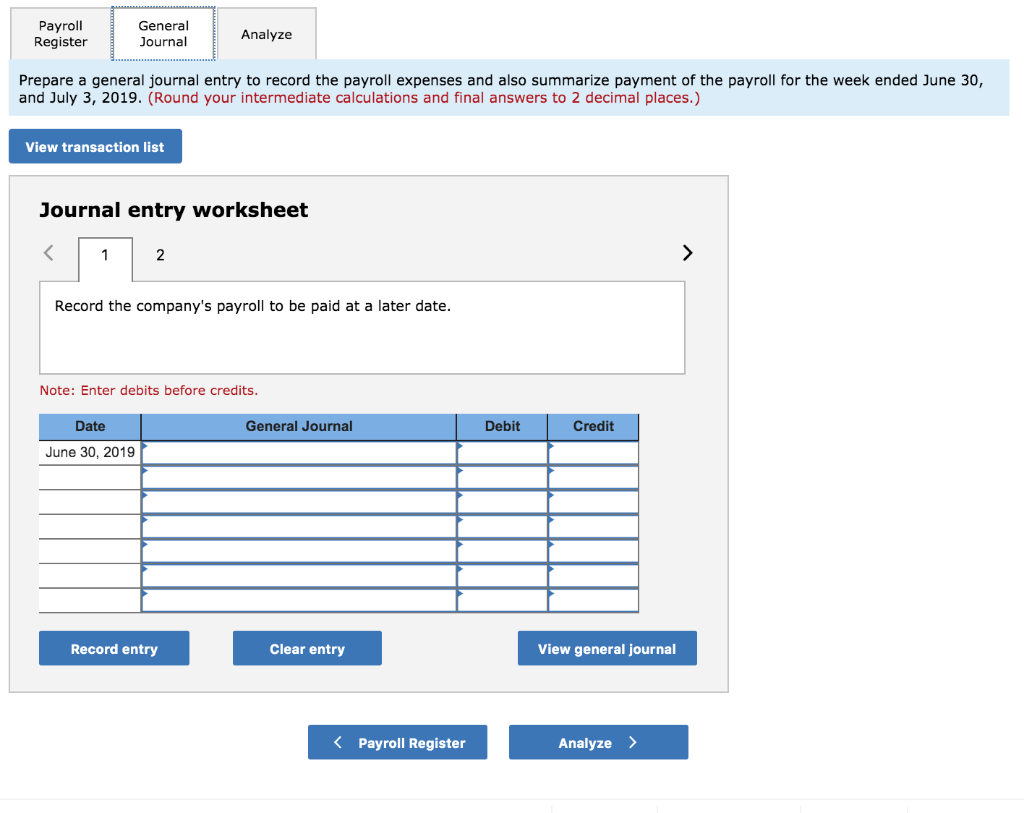 beginning June 24 and ending June 30, 2019, these employees worked the