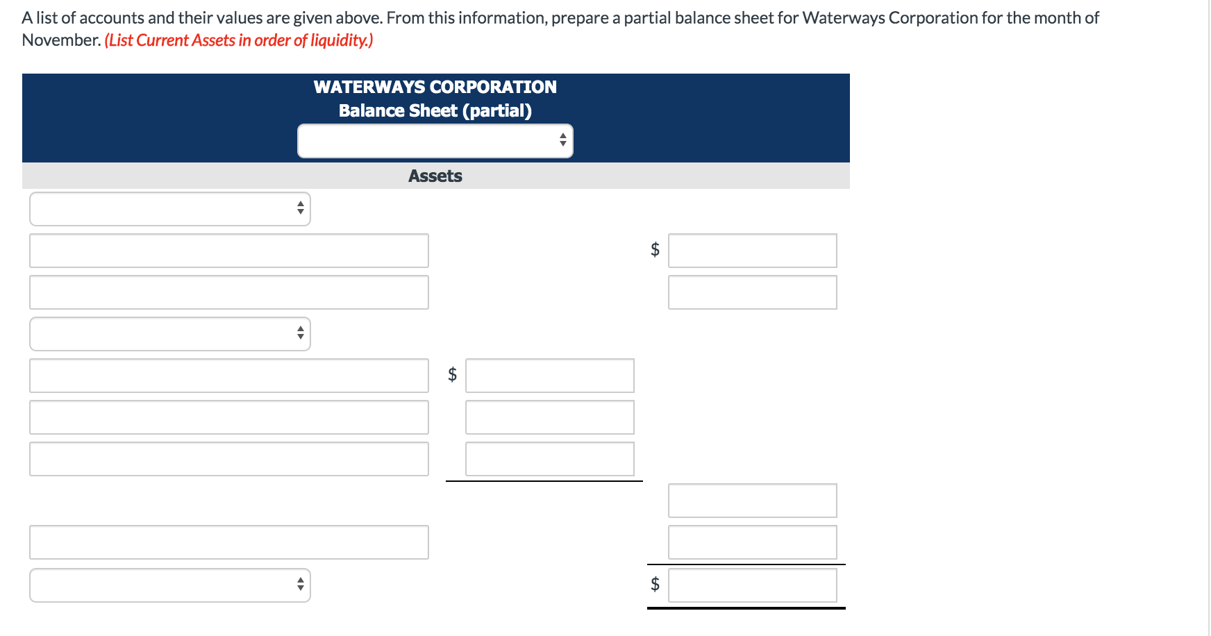 Equipment Depreciation-Office Equipment Direct Labor Factory Supplies Used Factory Utilities Finished Goods