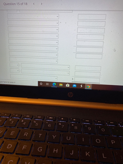 schedule of expected collections from customers for the first quarter of 2020