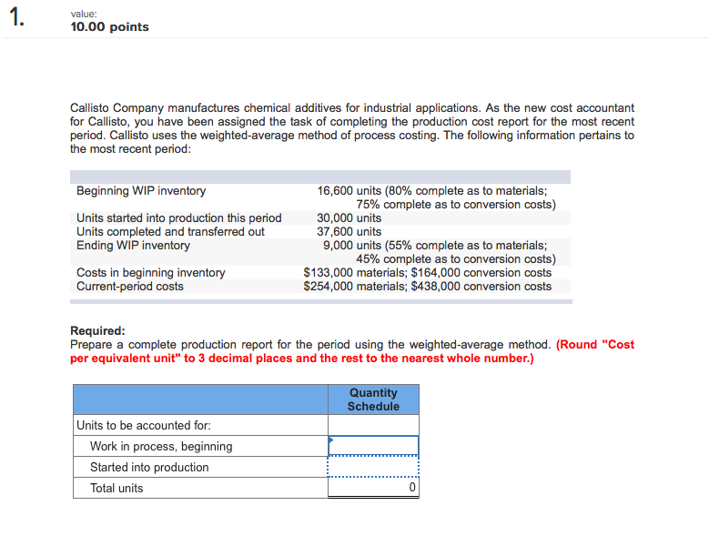 follows Units transferred out during the month Work in process, ending Total