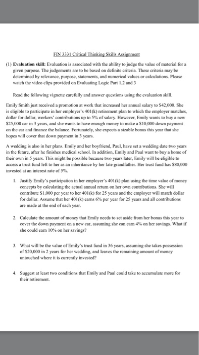  (1) Evaluation skill: Evaluation is associated with the ability to judge