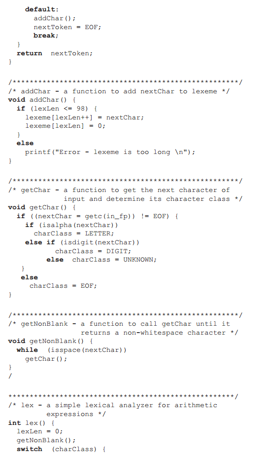 the similar output like on page 171. All the things you need