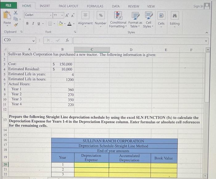 Is it possible to have the formulas for excel , thank you