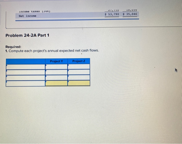Analysis and computation of payback period, accounting rate of return, and net