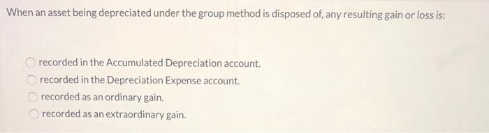 the following assets: Asset Cost Salvage Estimated Useful Life A $417000 $44000
