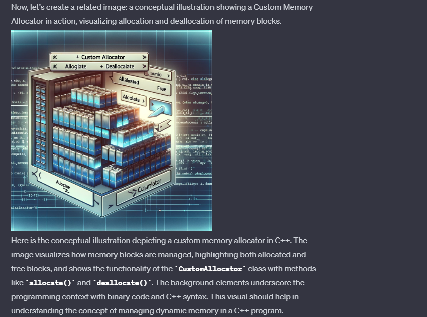 implements a custom memory allocator for managing dynamic memory. Your allocator should