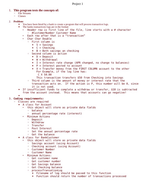  Could you please help me with this project It should be