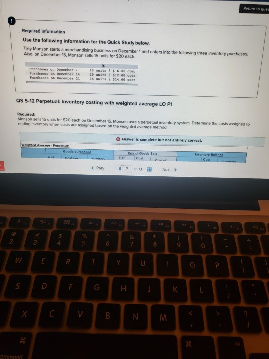 I need help. I stuck at the last question Return toque