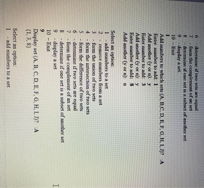 be represented internally as an array of type boon: The array element