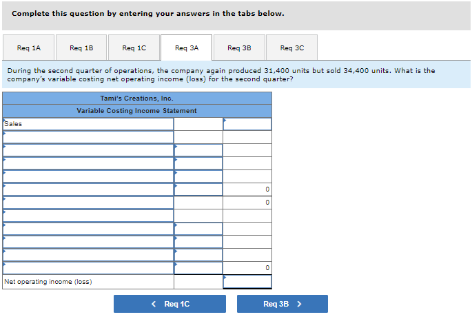 [LO6-1, LO6-2, LO6-3] Tami Tyler opened Tami's Creations, Inc., a small manufacturing