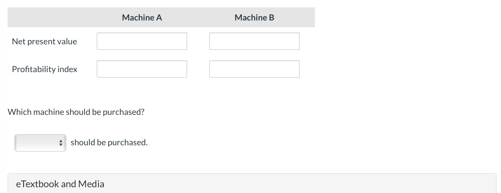 of two new diagnostic machines. Either machine would make it possible for