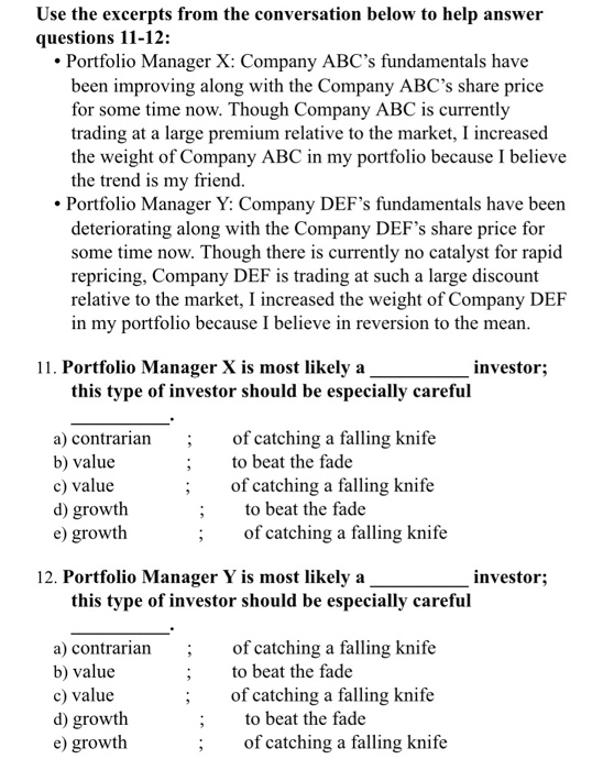  Use the excerpts from the conversation below to help answer questions