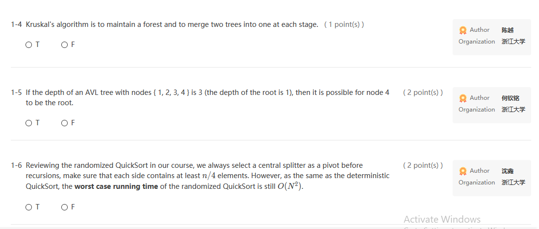 6 A. Multiple-Choice - 16 fn Code-Completion 4 > Programming 1 (2