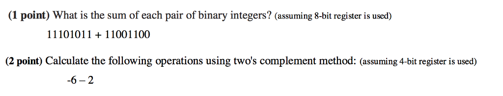JUSTIFY YOUR ANSWER PLEASE (1 point) What is the sum of each