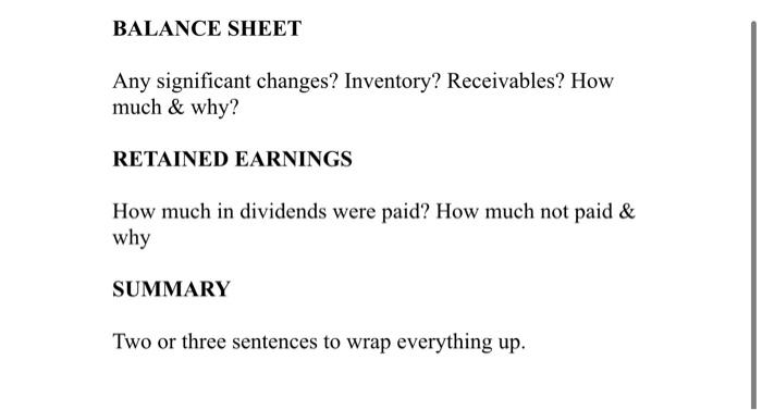 or accompanying charts you wish to include 5) A print out of