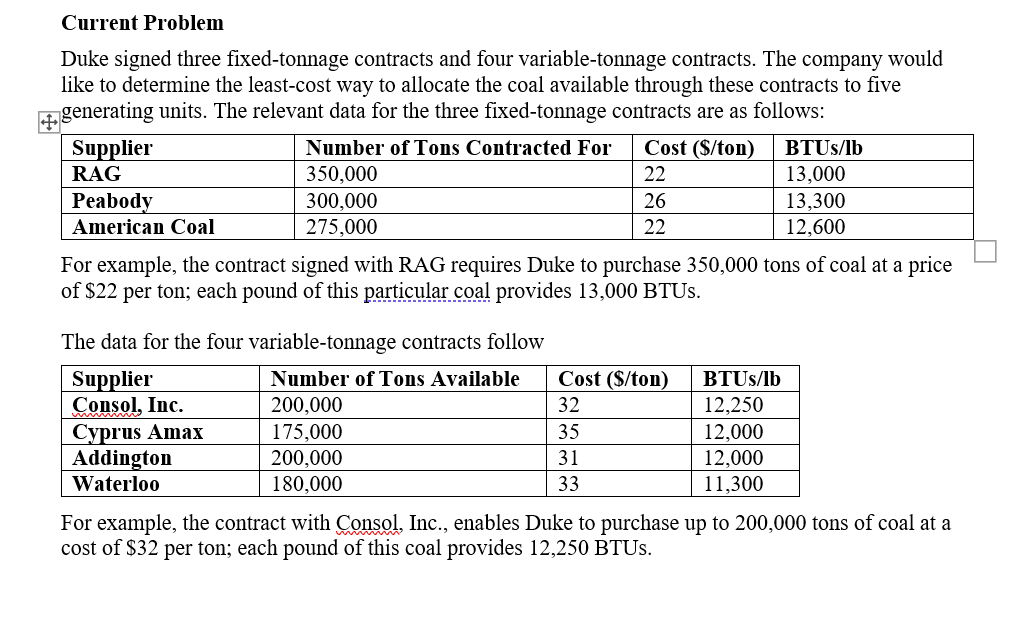 use the following decision variables: xij is the supply from Si to