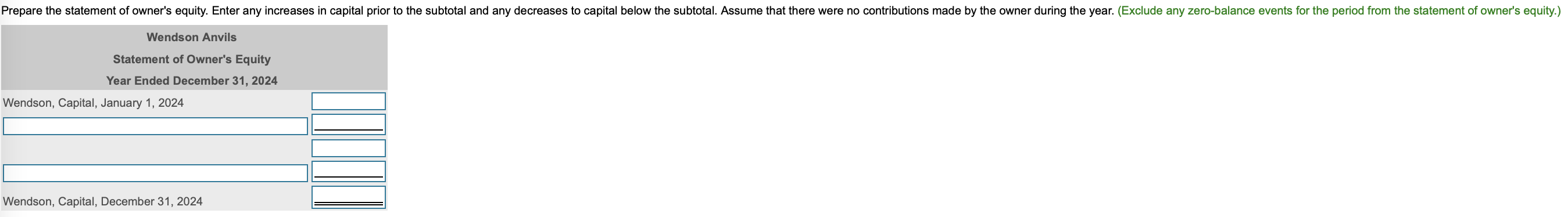 Credit Cash $ 24,940 Accounts Receivable 13,500 Prepaid Rent 2,760 Office Supplies