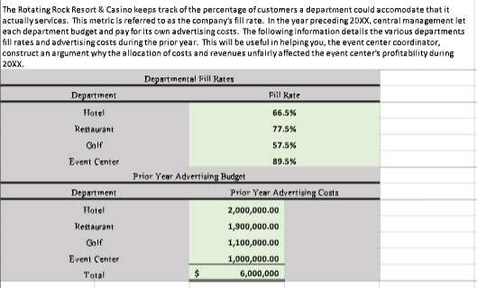 your email to central management, Allocate revenues to the components of the