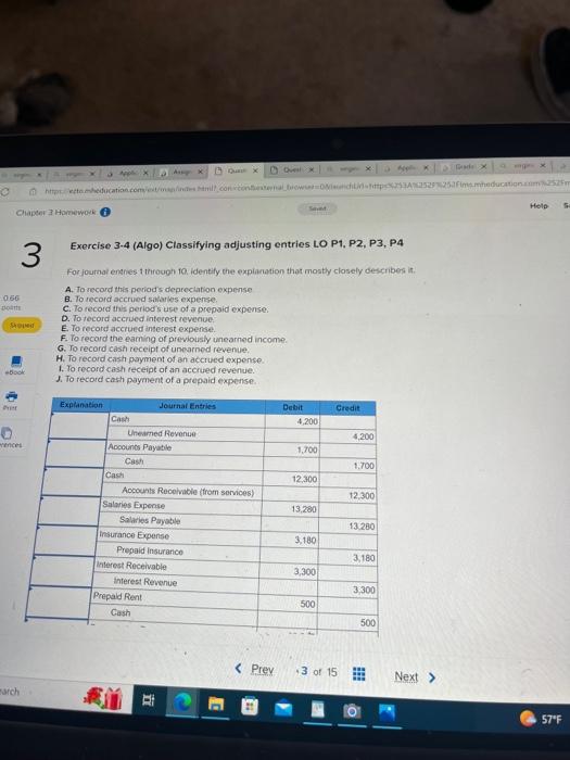 closely describes it. A. To record this leenods depreciation experse 8. To