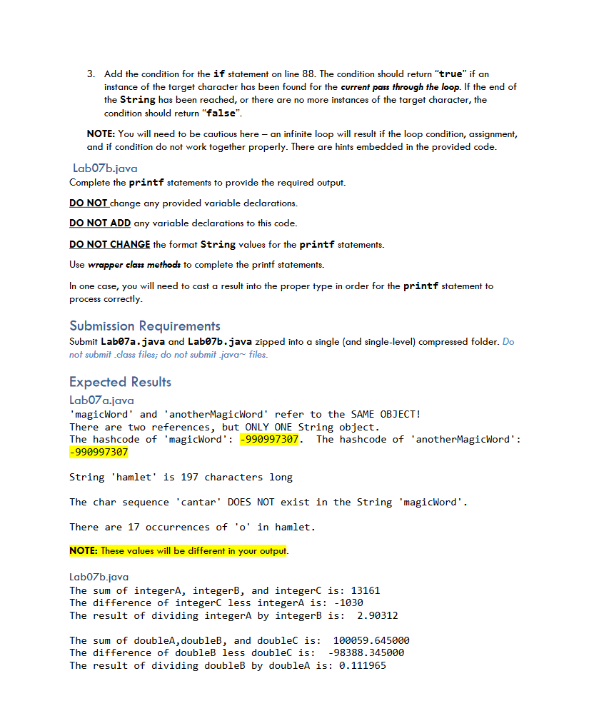 { String magicWord = "Priori Incantatem"; String anotherMagicWord = "Priori Incantatem"; String