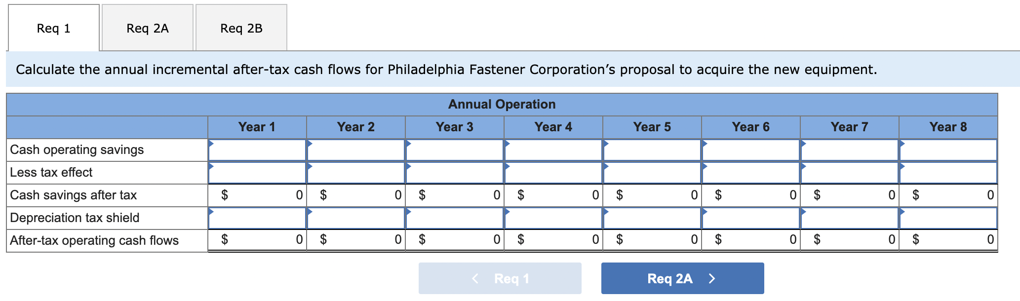 Fastener Corporation manufactures nails, screws, bolts, and other fasteners. Management is considering