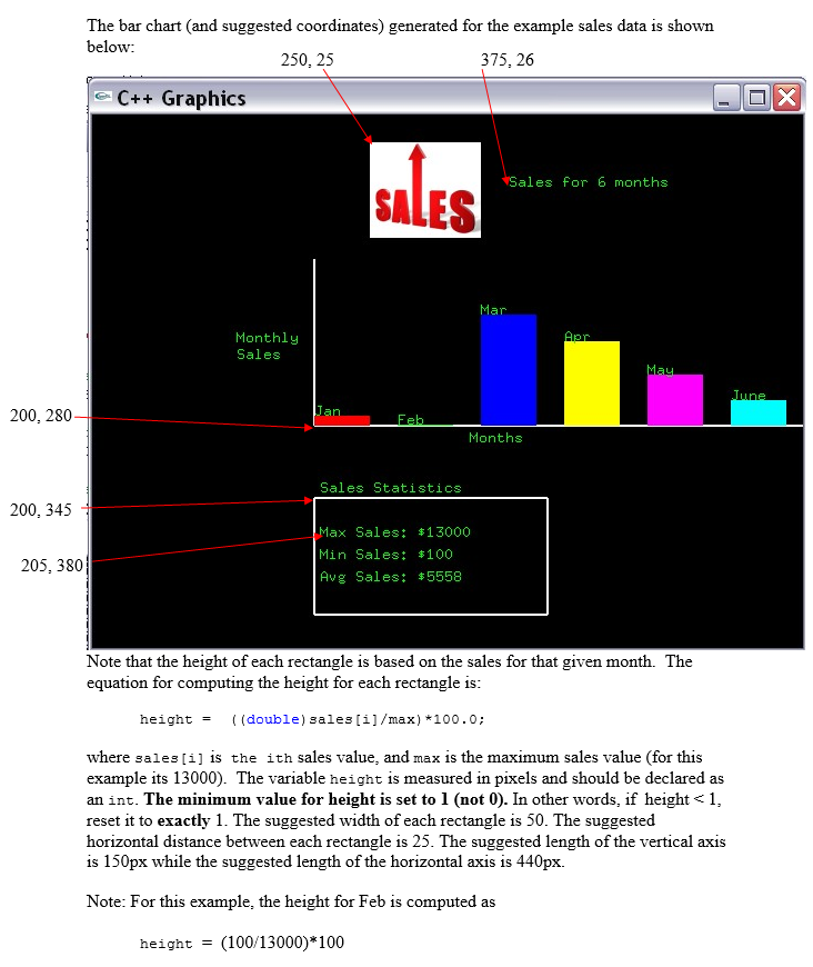 Your program will first prompt the user for the number of months
