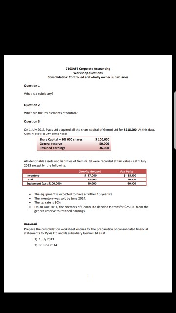  Please help me solve this I need it urgent. 7103AFE Corperate