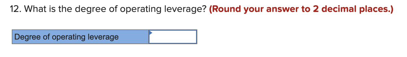 to 2 decimal places.) 6. If the selling price increases by $2