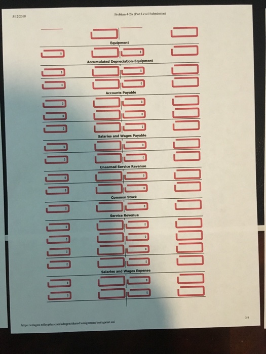 30 is as follows. KUMAR CONSULTING Trial Balance June 30, 2017 Debit