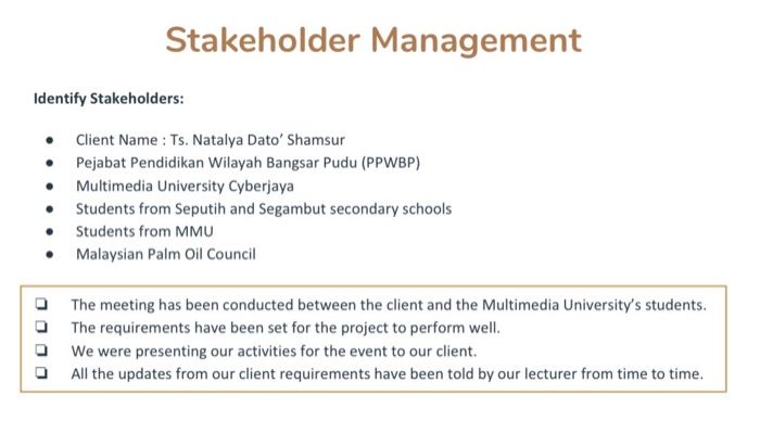 in project managemnt. so out of 10 my part is 1. Cost