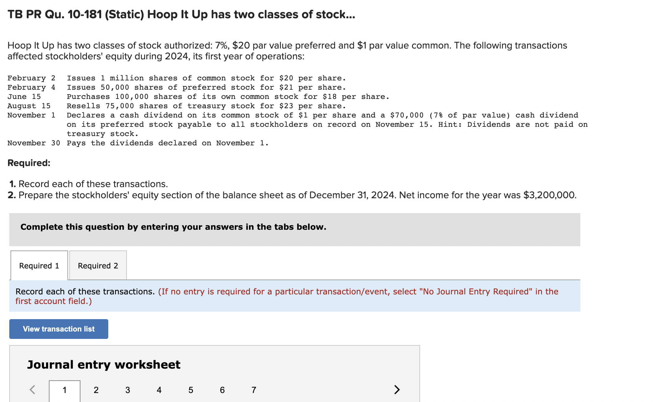 TB PR Qu. 10-181 (Static) Hoop It Up has two classes