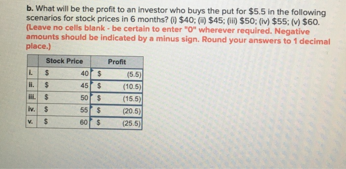 XYZ; both have strike prices of $40 and expirations of 6 months.