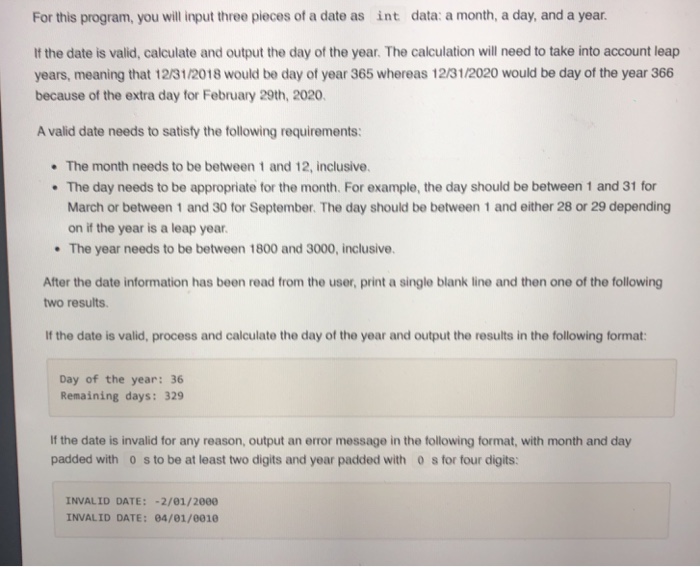  Please read the instructions. Only allowed to use commands up to
