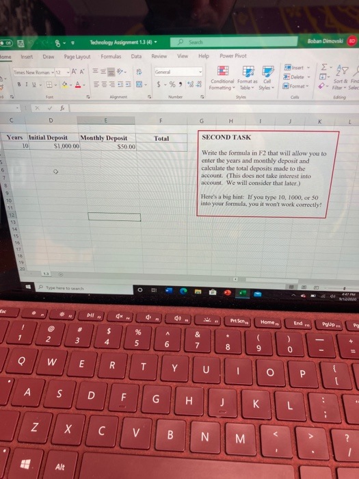  Technology Assignment 1.3 16 e sound Boban Dimovski 80 Home Insert