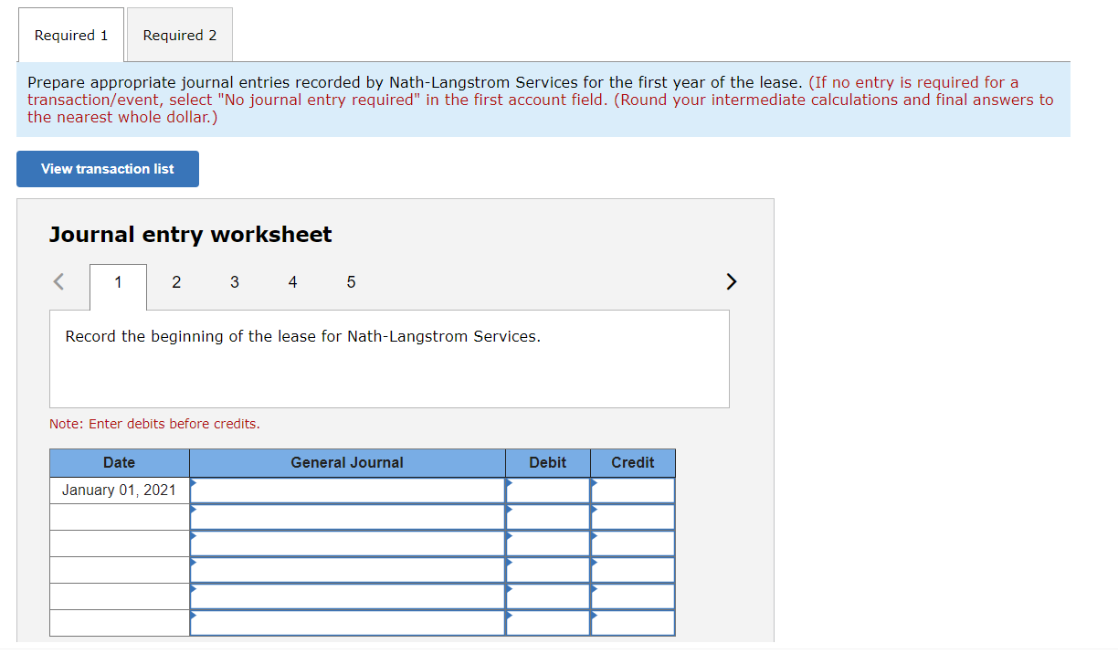 firm, leased several computers under a two-year operating lease agreement from ComputerWorld